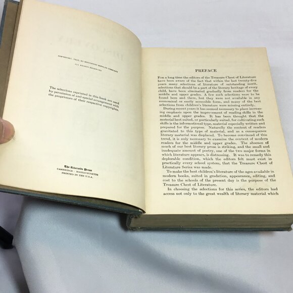 The Treasure Chest Of Literature, First Half Year 1935 Reader - Picture 9 of 14